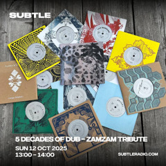 5 Decades of Dub - Oct 2025: Zamzam Sounds Special