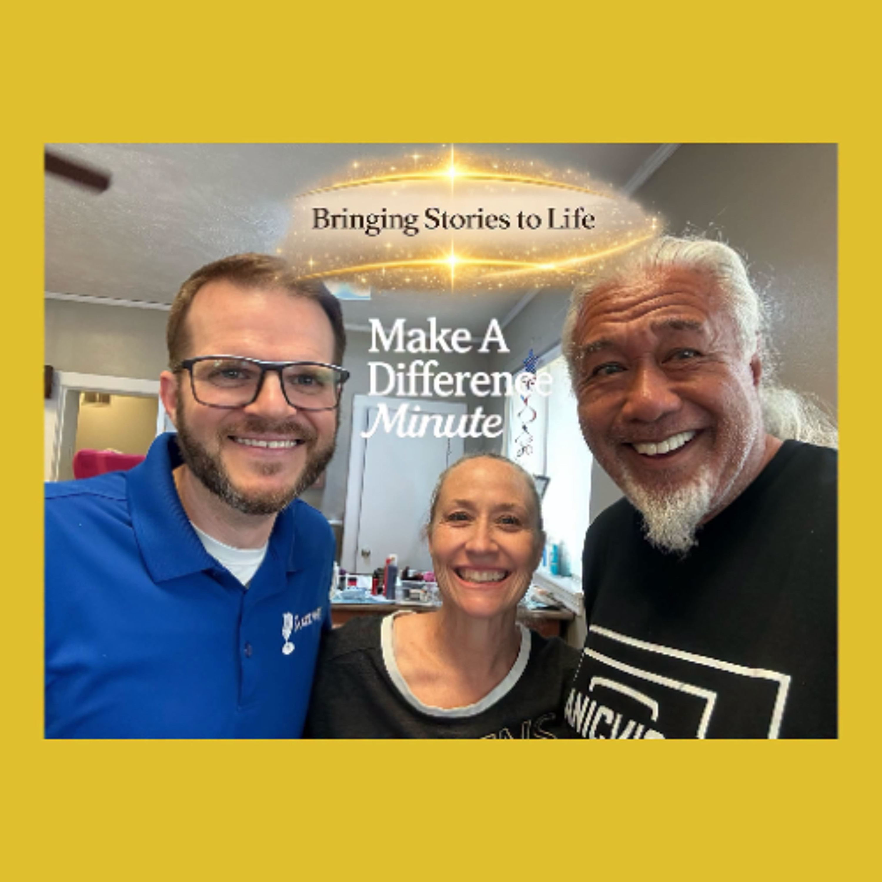 Make A Difference Minute: Bringing Stories to Life episode artwork