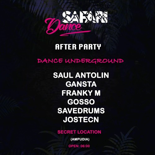 Dance Underground X (AfterSafariDance)