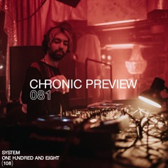 SYSTEM108 PODCAST 081: CHRONIC PREVIEW
