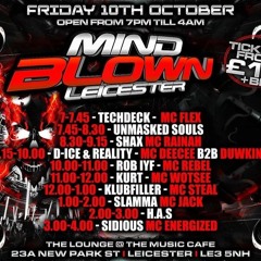 MindBlown Leicester Promo, TechDeckDJ