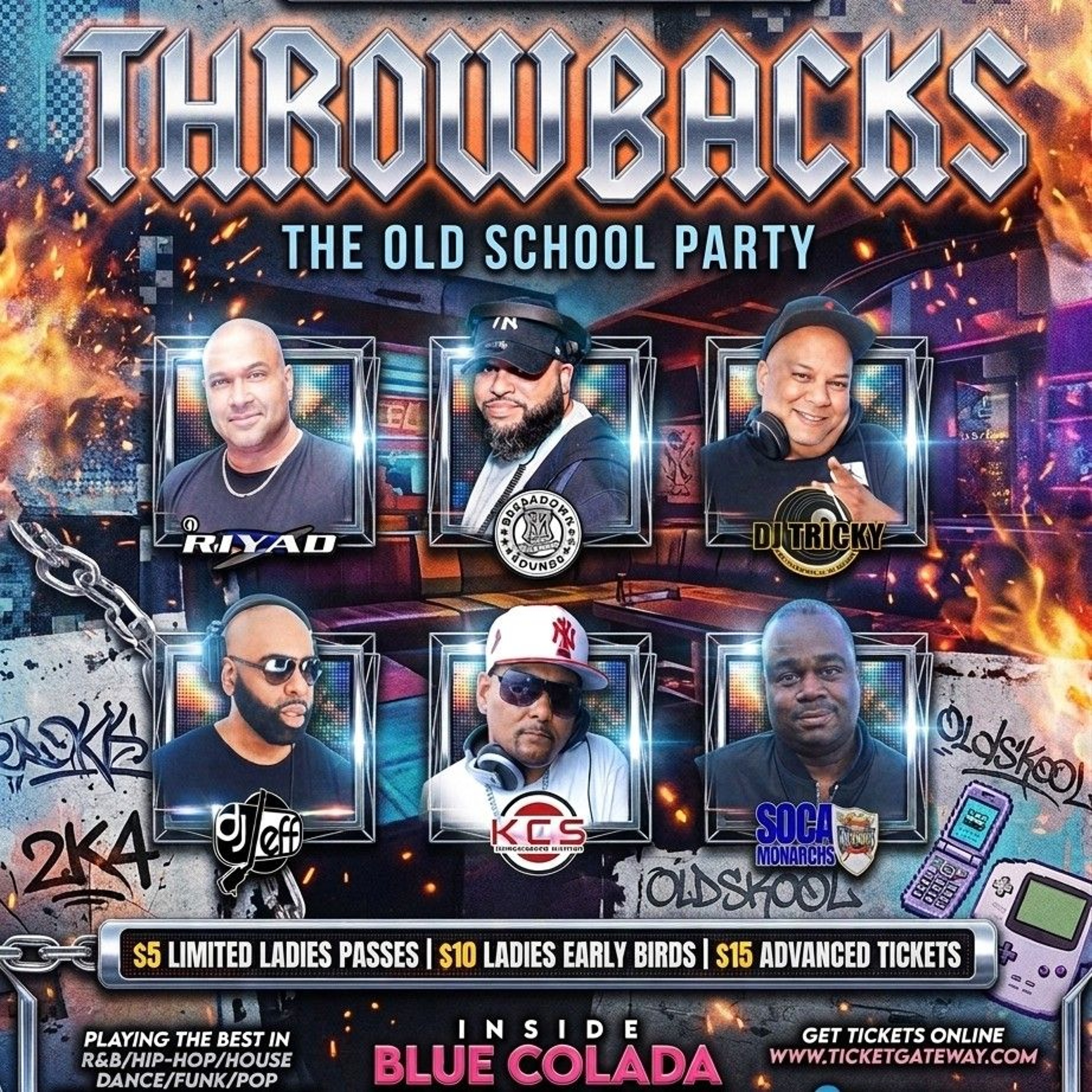 THROW BACKS PROMO MIX  APRIL18TH DJ JEFF