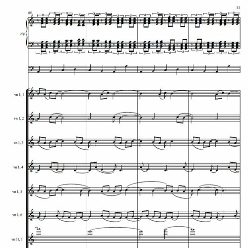 Pawel Strzelecki: 1. Prelude [Concerto for Organ, Strings and Timpani (2002)].
