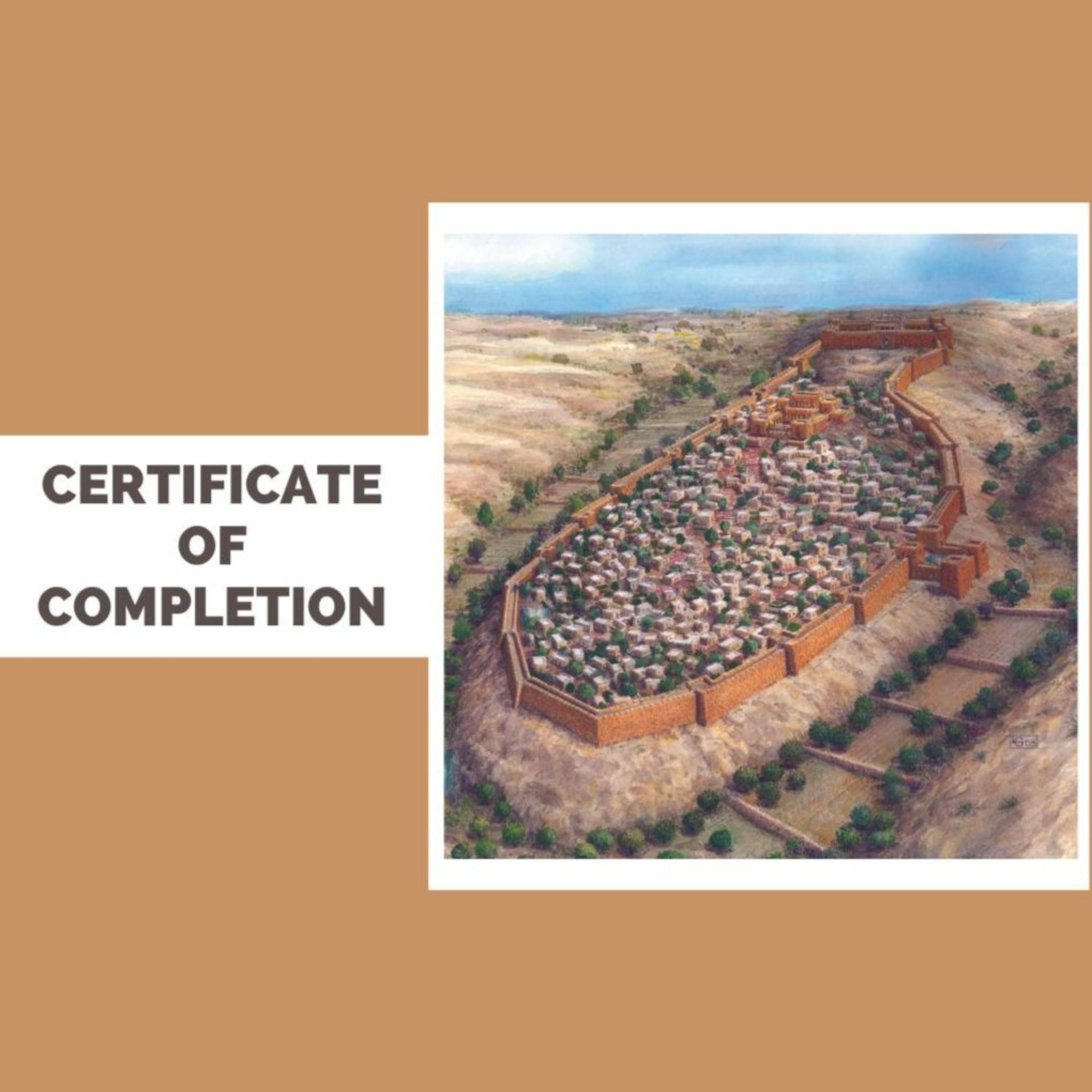 Certificate  of Completion // Pas Subash Cherian episode artwork