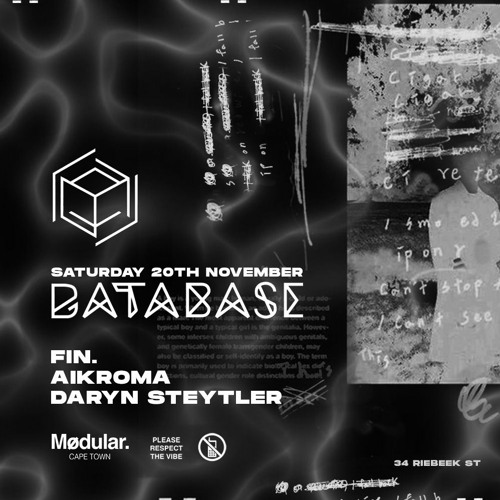 Daryn Steytler | Database | 20.11.21 @Mødular