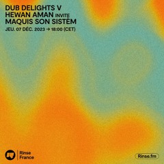 Dub Delights V : Hewan Aman invite maquis son sistèm - 07 Décembre 2023