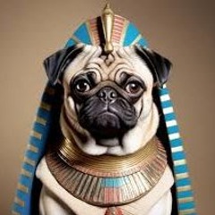 Two Egyptian Pugs