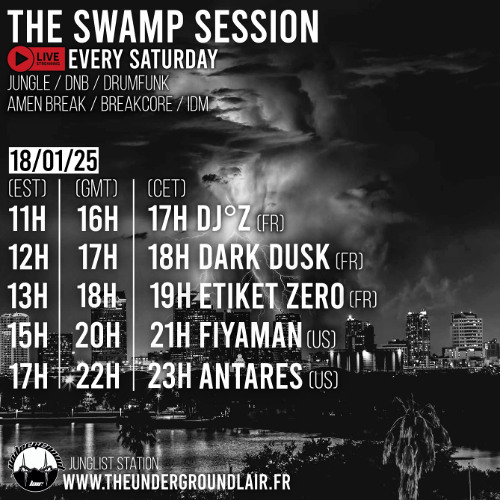 Antares LIVE on The Underground Lair - The Swamp Session - 18.1.25