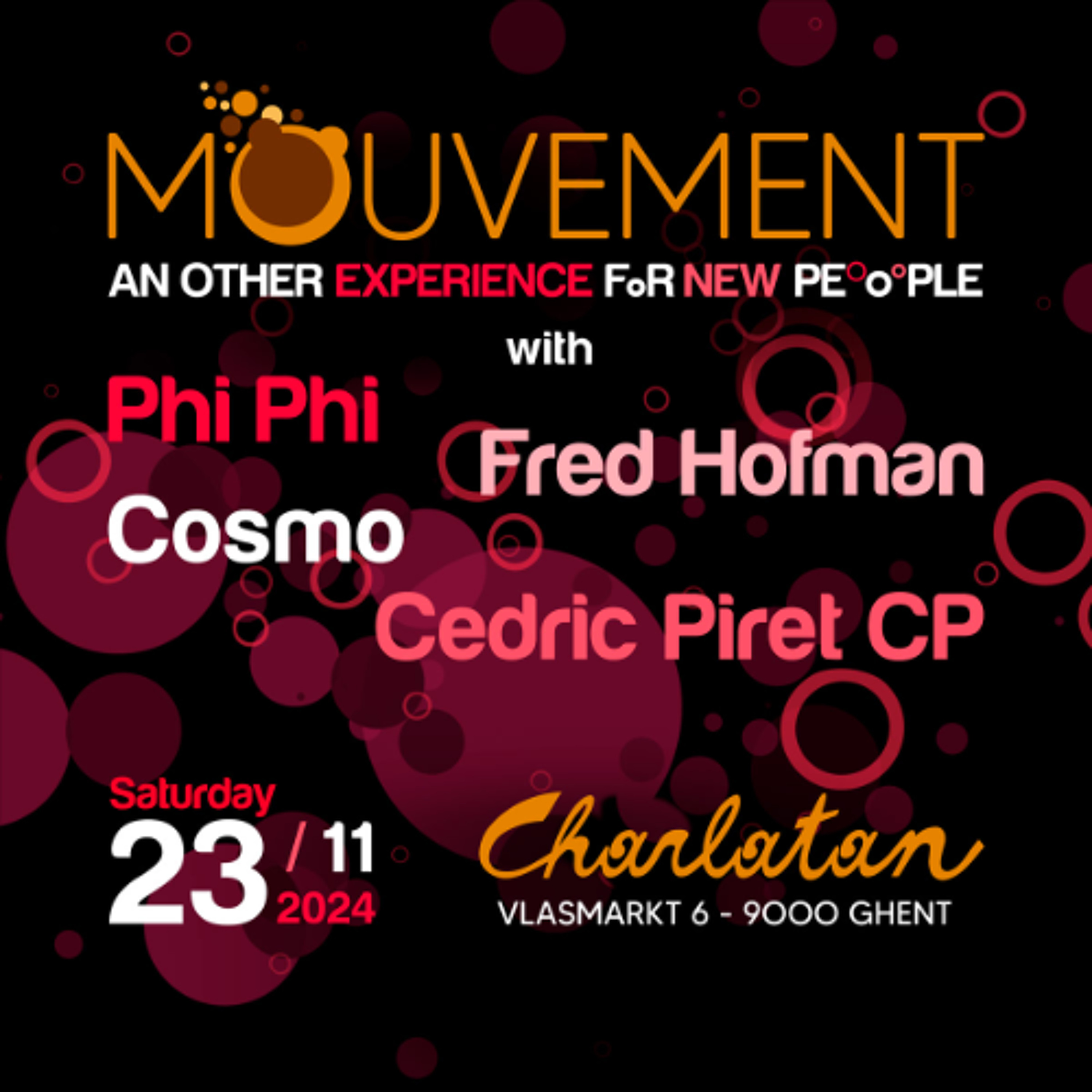 Cedric Piret (CP) @ Charlatan (BE) - Mouvement - 23-11-2024 episode artwork
