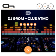 CLUB ATMO July 2025 on AH.FM by DJ Grom