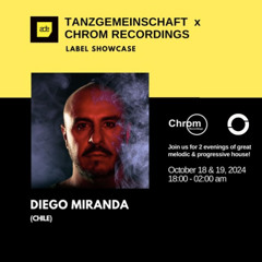 Diego Miranda, live recorded @ ADE2024 (Chrom Recordings X Tanzgemeinschaft, Friday 18/10/2024)
