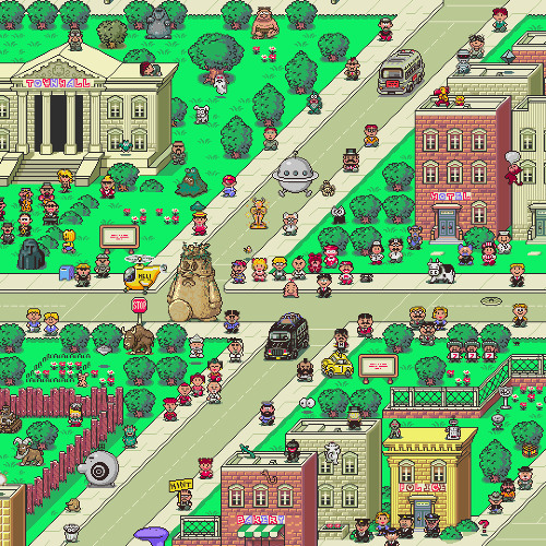 8 - bit Chiptune Music - "Onett Theme Rip Off" - Happy RPG Town Theme (Earthbound Tribute)