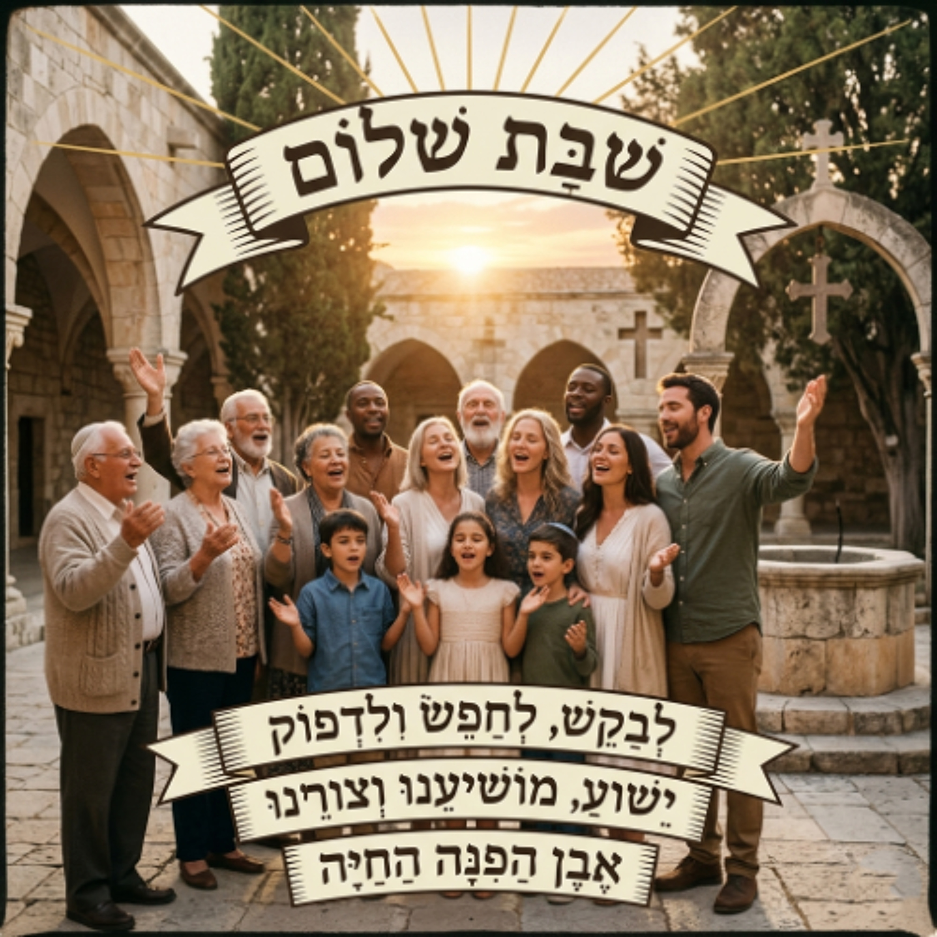 Shabbat Shalom for April 25, 2026 written by Ray Carlton - Hebrew Version