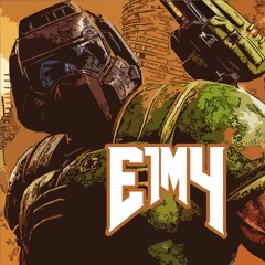 Kitchen Ace (and taking names) Classic Doom in the style of Doom Eternal by Geoffplaysguitar