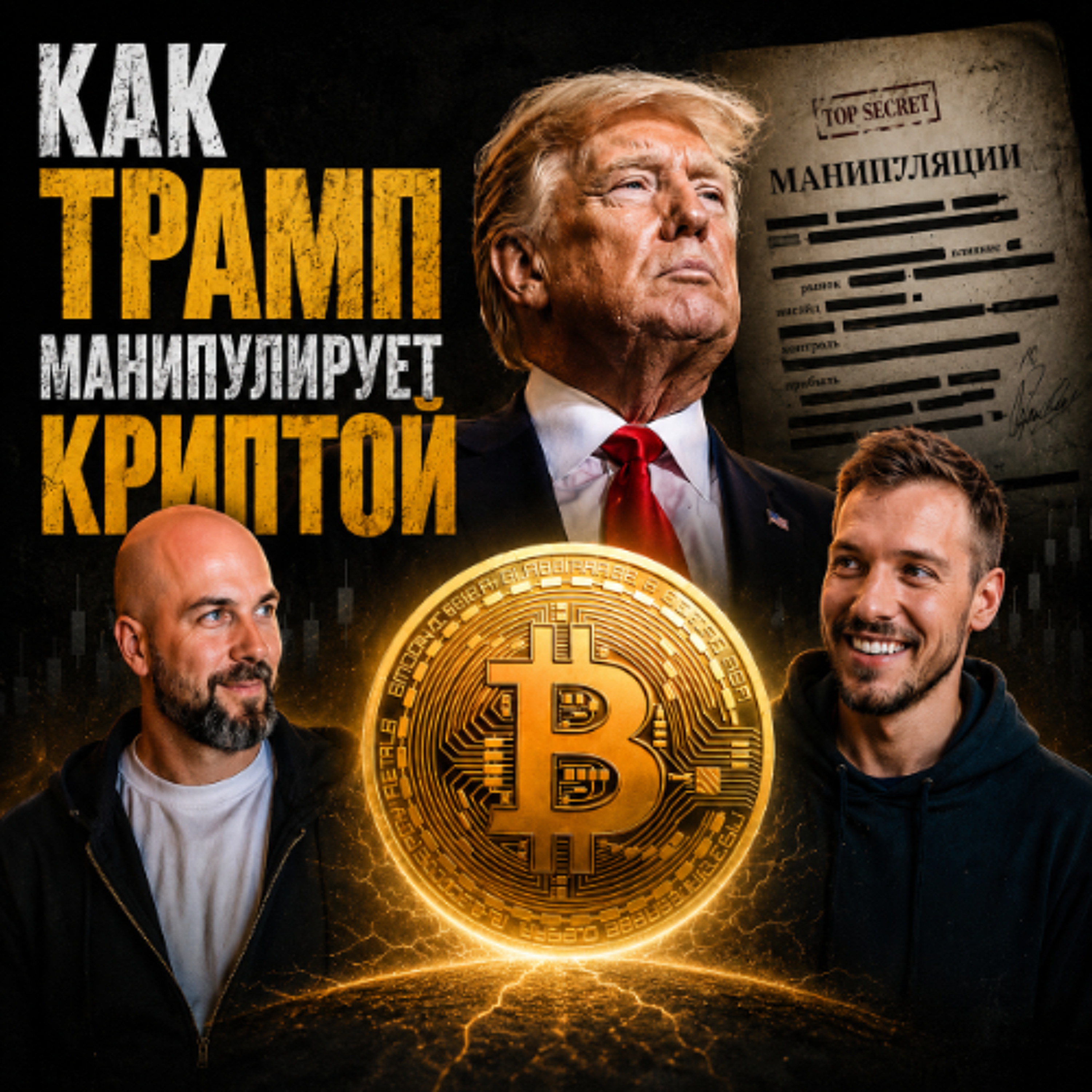Как Трамп манипулирует криптой. Биткойн в суперцикле