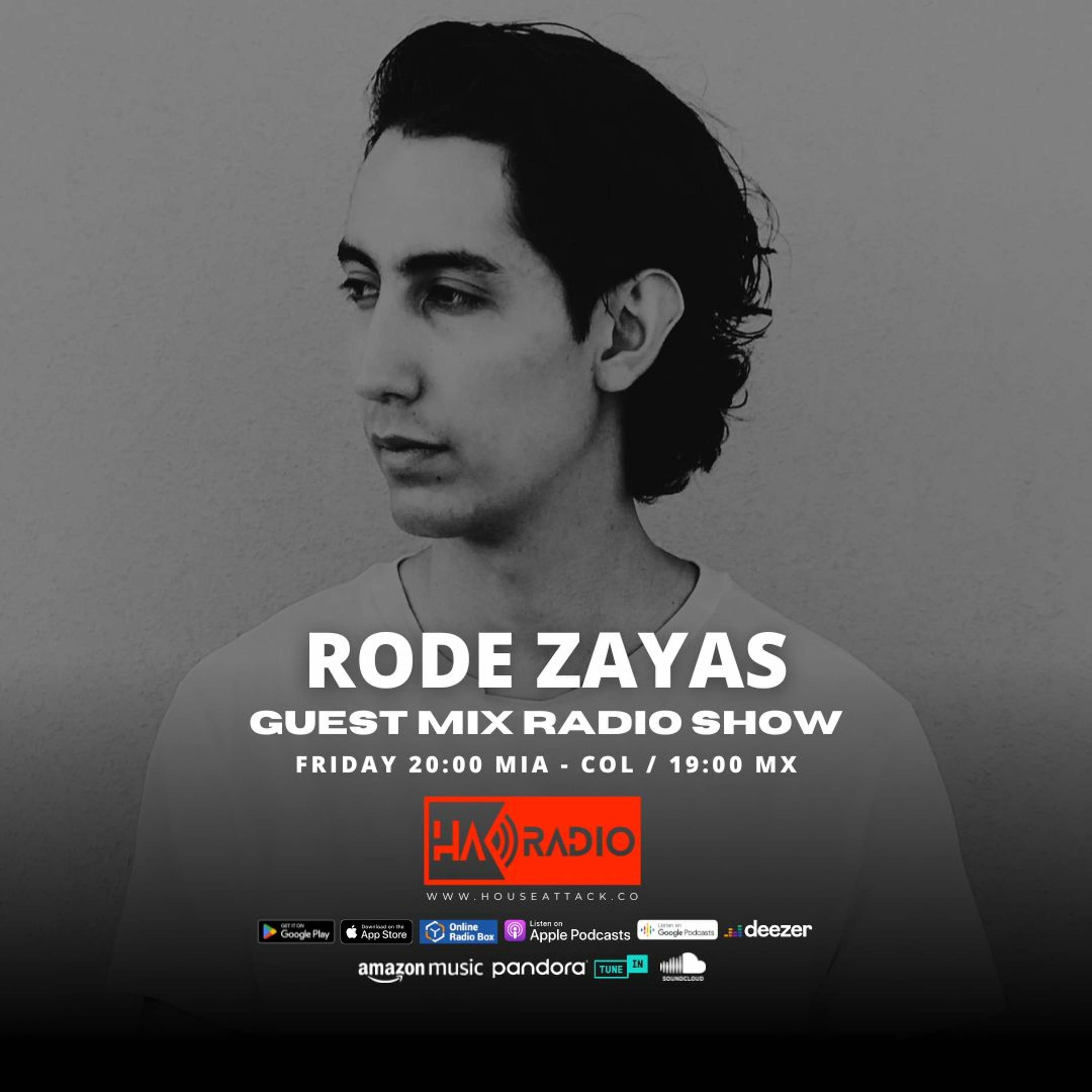 Guest Mix Radio Show 168th - RODE ZAYAS (MEX) episode artwork