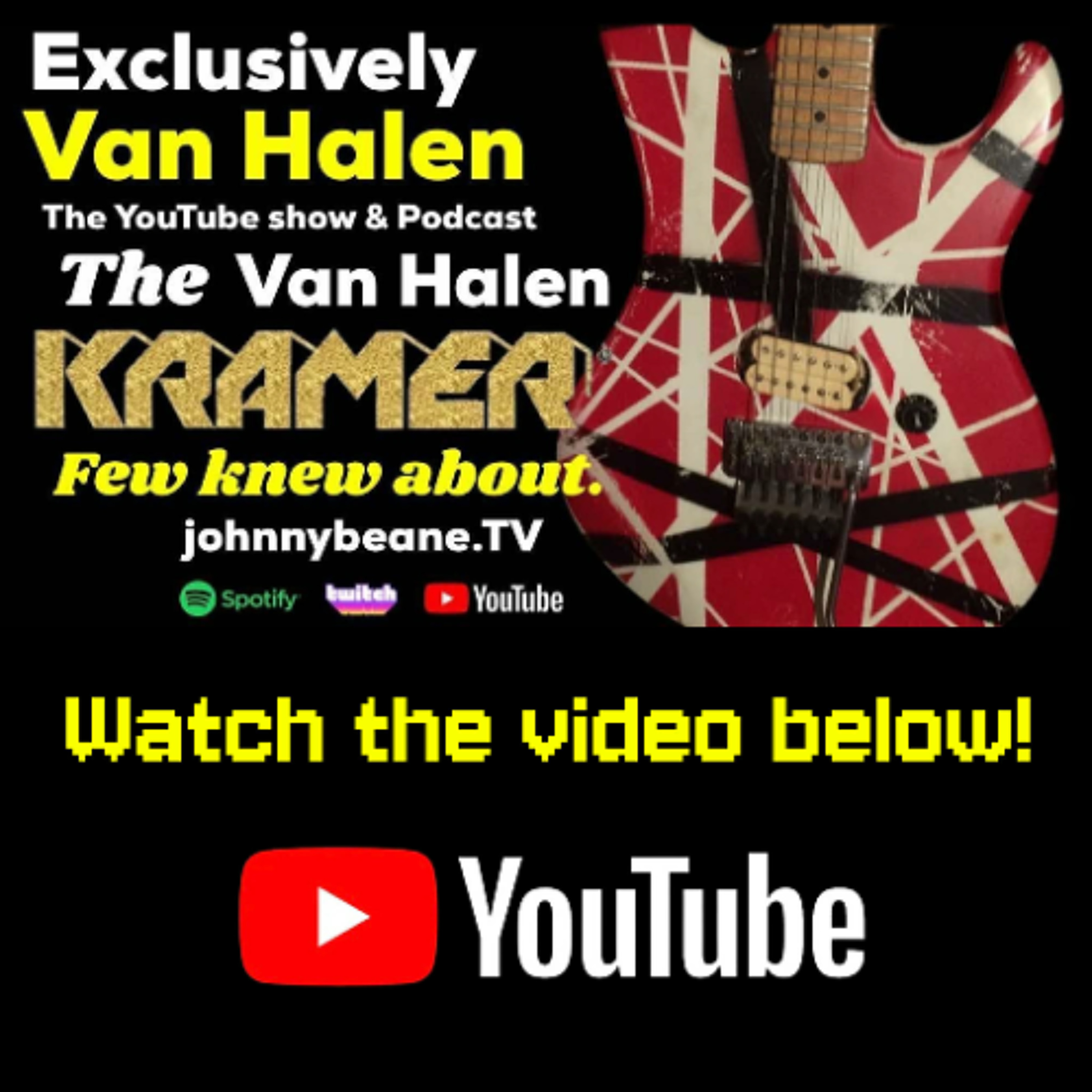 Exclusively Van Halen: Rare EVH 1984 Kramer Guitar $2M Auction! 🎸🔥 2/25/26 episode artwork