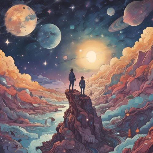 WE'RE CHILDREN OF THE STARS