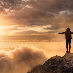 The Girl Above Himalaya