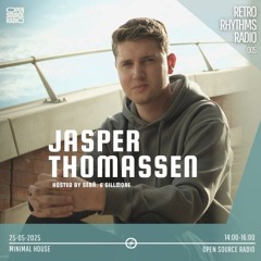 Retro Rhythms Radio 005 - Jasper Thomassen [Interview (Dutch) + DJ Set]
