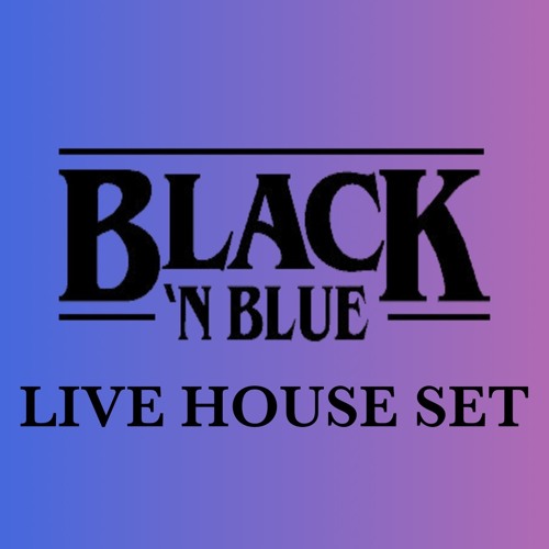 LIVE house music set (Black And Blue)