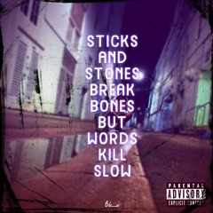 Sticks And Stones Break Bones But Words Kill Slow
