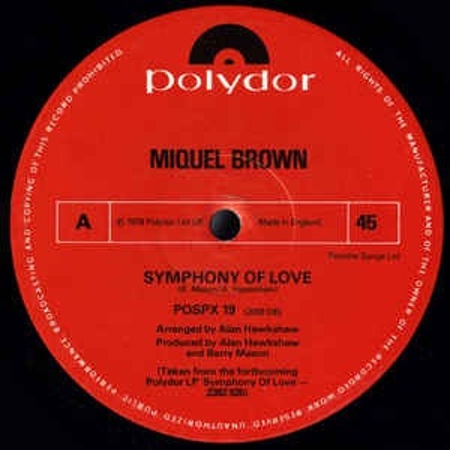 Miquel Brown - Symphony Of Love (Stubacca Disco Edit)