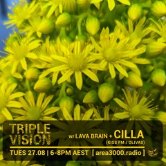 'Triple Vision' 27.08.24 w Lava Brain + CILLA (Kiss FM/Olivas) [area3000.radio]