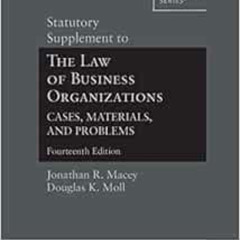 View EPUB 💔 Statutory Supplement to The Law of Business Organizations, Cases, Materi