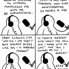 "Internal Monologue F.M." by @worry__lines