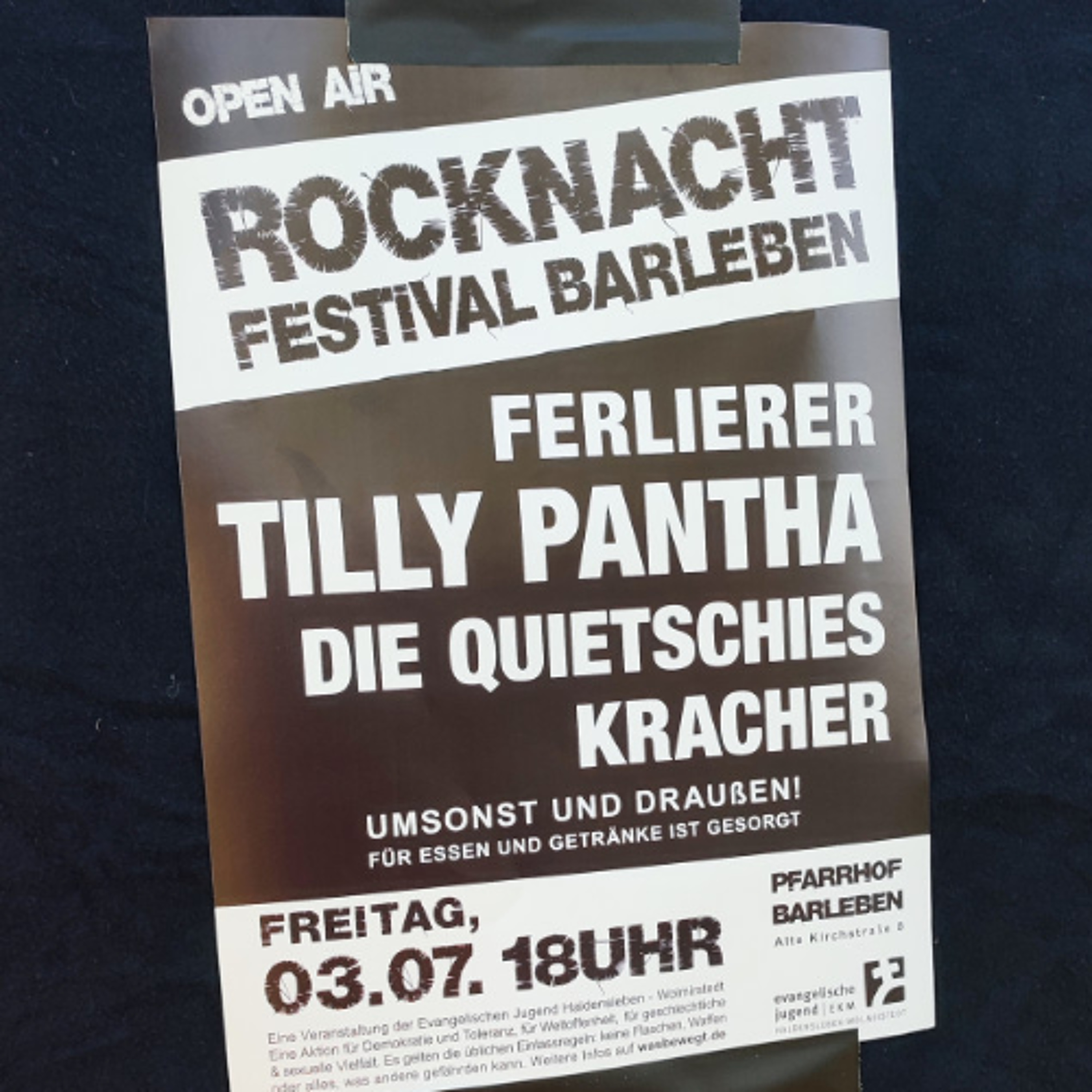 School's Out – morgen Abend ist Rocknacht in Barleben