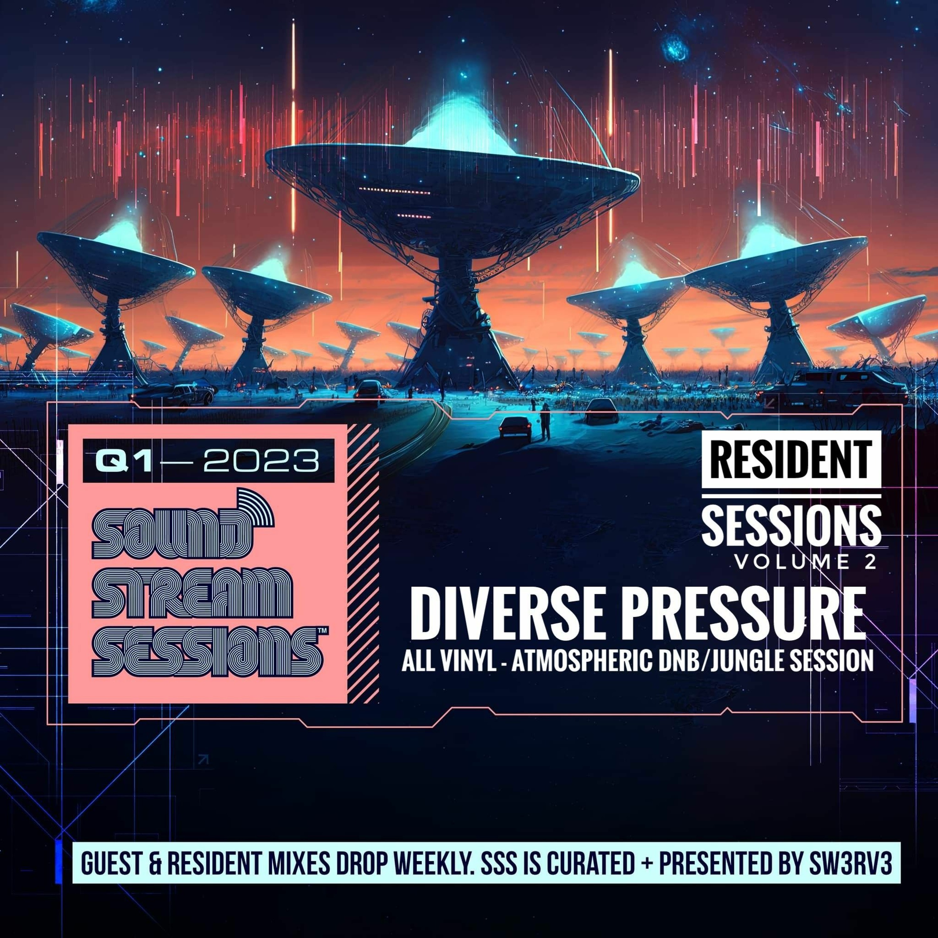 Resident Sessions Vol. 2 (Diverse Pressure) All Vinyl Atmospheric DnB/Jungle Session episode artwork