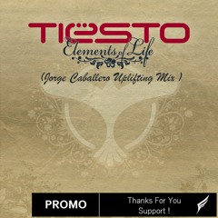 Tiesto - Elements Of Life (Jorge Caballero Uplift Mix) [White Label] CD - R // free