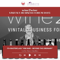 Ep. 2541 ITA masterclass "VINI RARI – Beyond the Ordinary" | wine2wine Vinitaly Business Forum