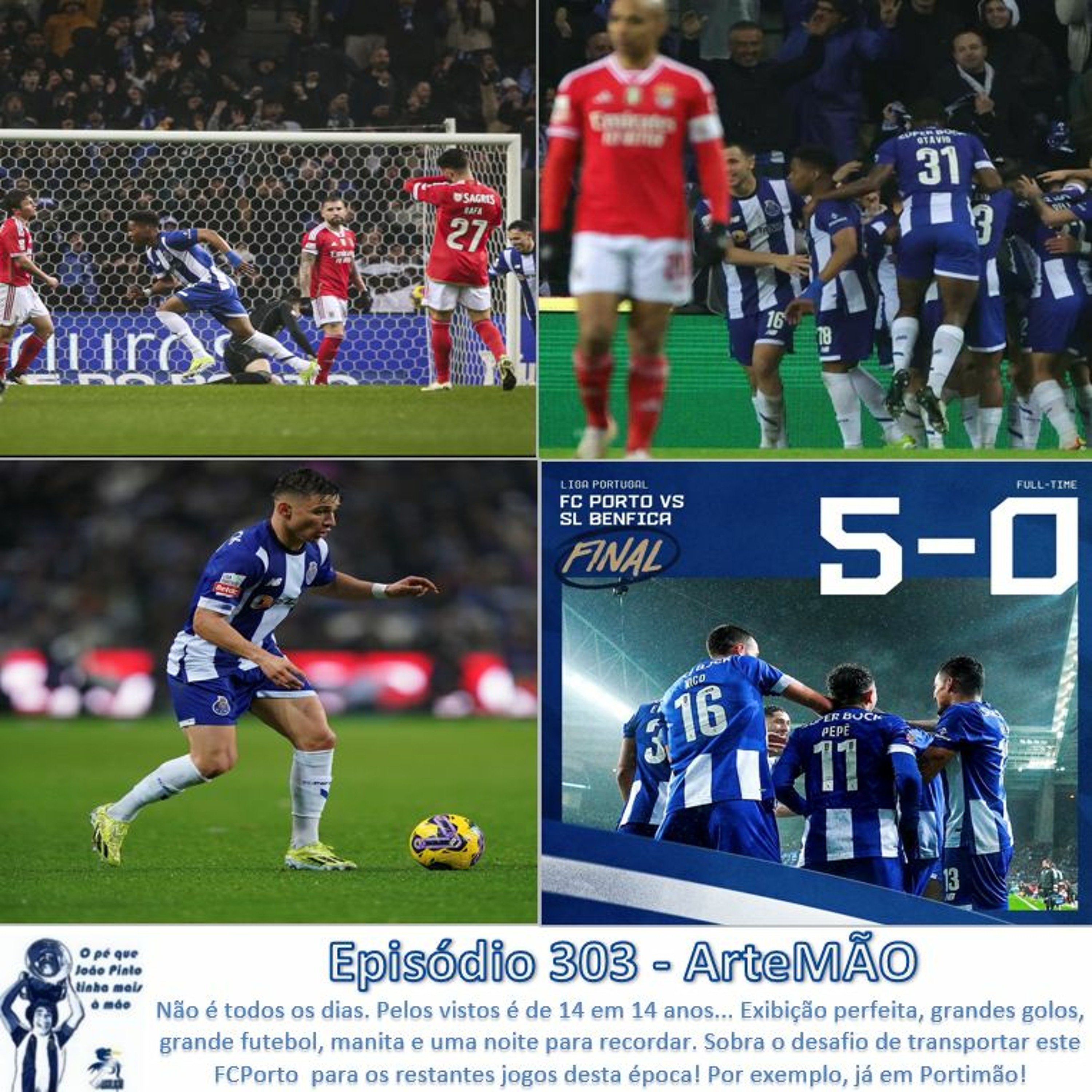 O pé que João Pinto tinha mais à mão