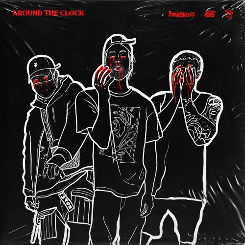 AROUND THE CLOCK (feat. Saliva Grey & blckbrd) [Prod. whosteeno]