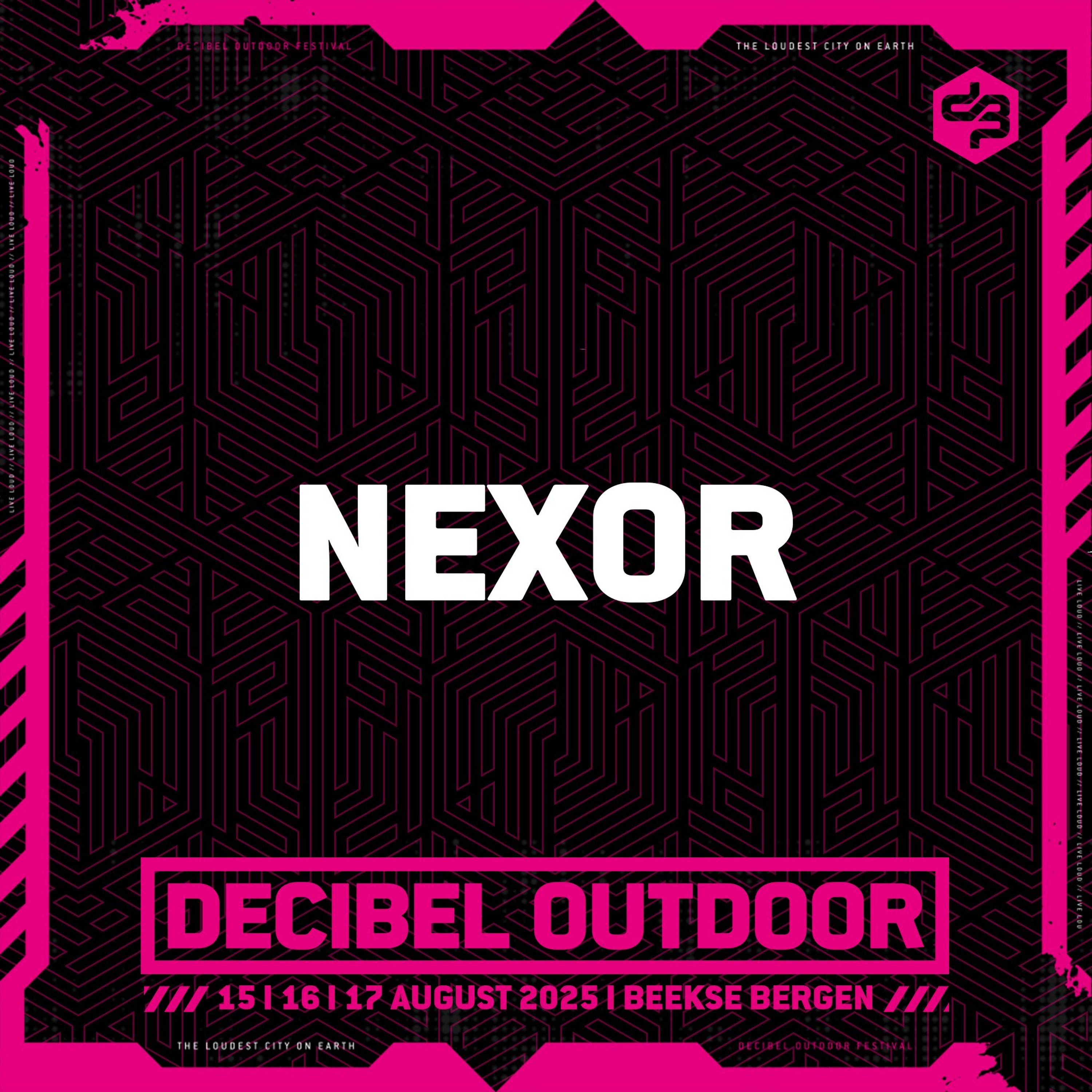 Nexor  | Decibel outdoor 2025 | Friday | Future District episode artwork