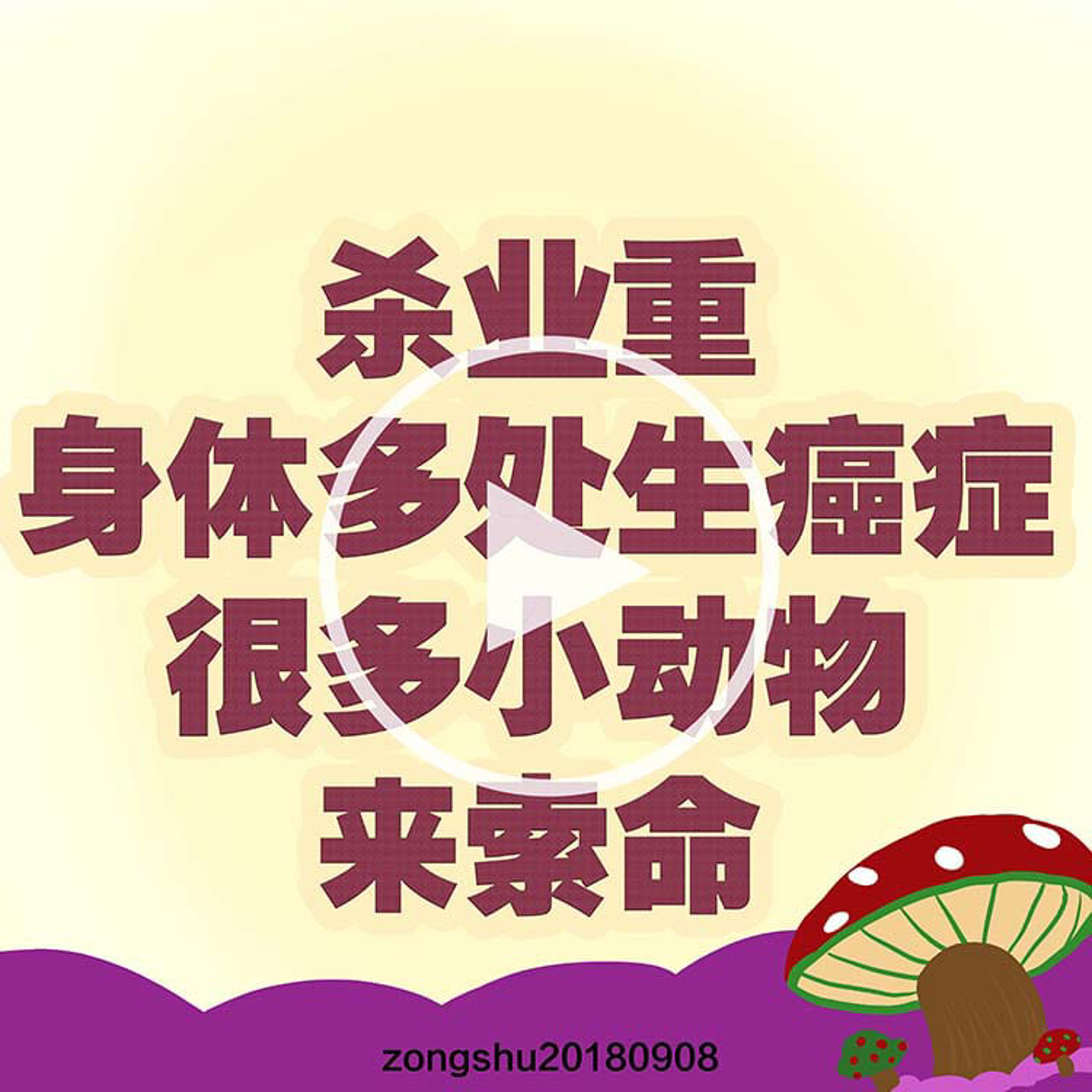 杀业重，身体多处生癌症，很多小动物来索命 episode artwork