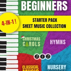 Piano for Beginners Starter Pack Sheet Music Collection: Piano