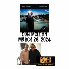 MARCH 26 2024 DON MCLEAN