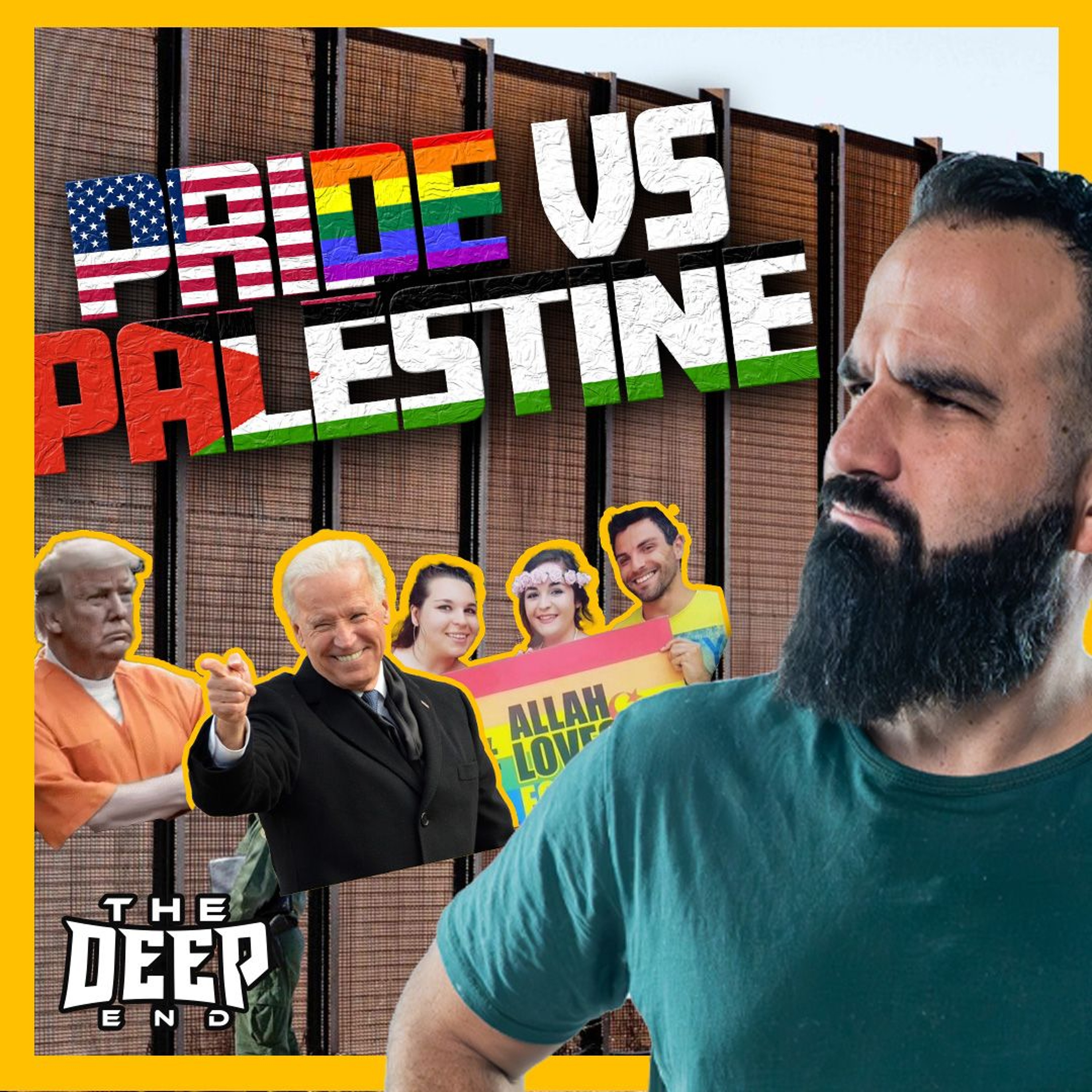 Pride parade showdown!  Trump's conviction and Biden closes the border? episode artwork