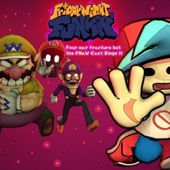 [Friday Nights Funkin'] WarioWorld (Four Way Fracture But The FNaW Cast Sings It)