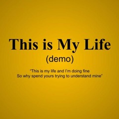 This Is My Life (Guitar Demo)