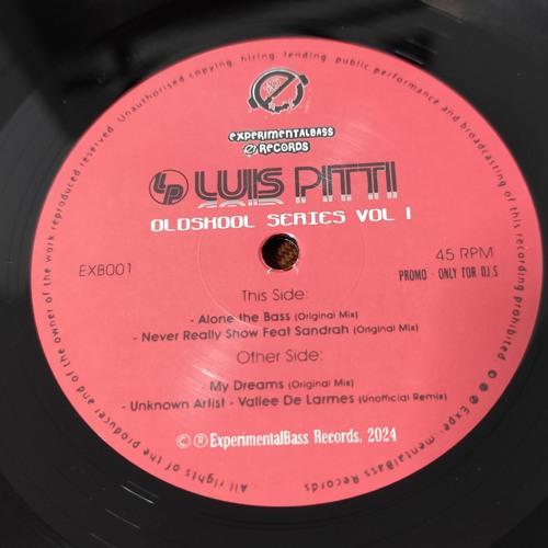 OLDSKOOL SERIES VOL 1 EXPERIMENTALBASS RECORDS (Vinyl 12")