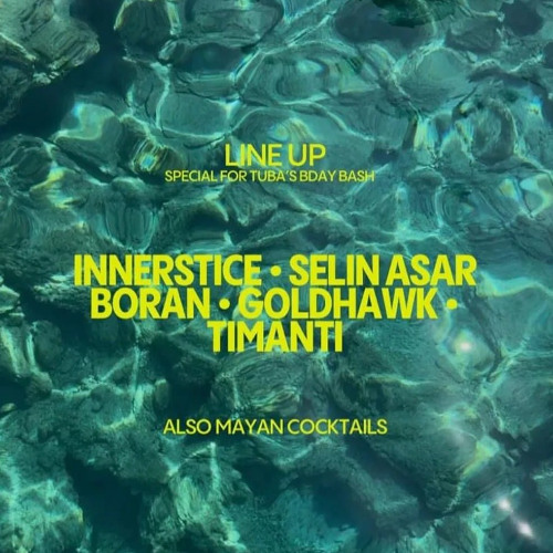 Goldhawk - Mayan Beach Bar Set In Turkey For Tubas 40th Birthday 29.09.25