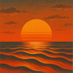 Sunset Waves