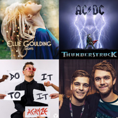 Ellie Goulding-Lights  X ACDC-Thunderstruck X Acraze - Do it To it (GOODMORNING! Remix)