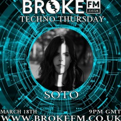 BrokeFM Techno Thursdays March 18th 2021