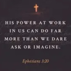 All glory to God