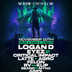 LOGAN D & EYEZ (LIVE DNB SET @VOLKS)